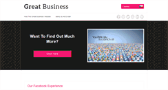 Desktop Screenshot of greatbusiness.comehere.cz