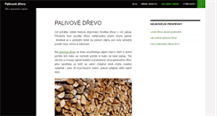 Desktop Screenshot of palivovedrevo.comehere.cz