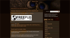 Desktop Screenshot of freepub.comehere.cz