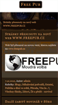 Mobile Screenshot of freepub.comehere.cz